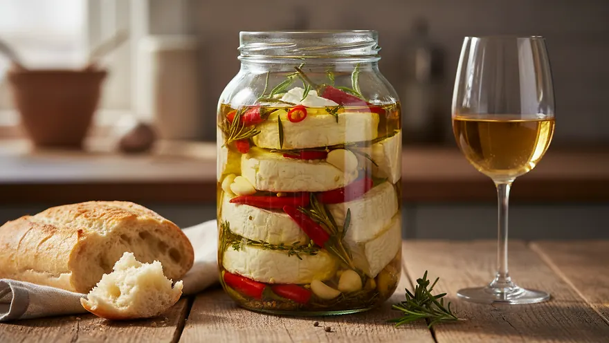 Produkcja domowych serów marynowanych: Jak przygotować pyszny przysmak pełen ziół i smaków