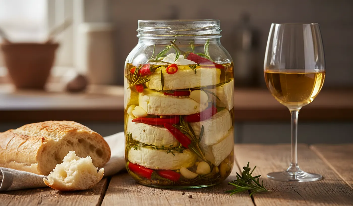 Produkcja domowych serów marynowanych: Jak przygotować pyszny przysmak pełen ziół i smaków