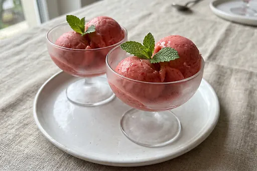Strawberry Sorbet