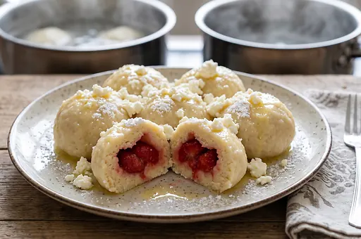 Strawberry Dumplings