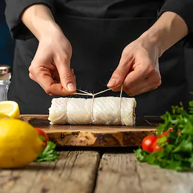 Trussing - meat tying technique