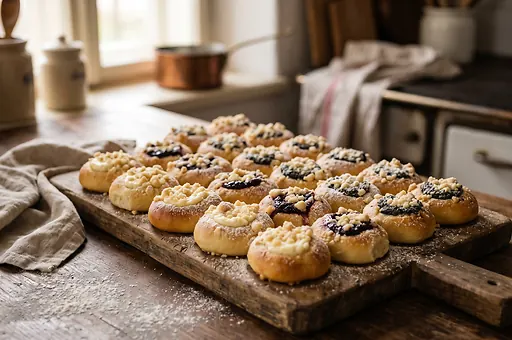 Czech wedding kolache
