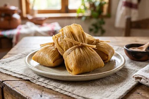 Pumpkin tamales
