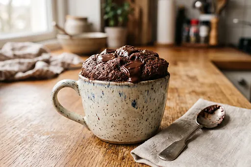 Chocolate Mug Cake From the Microwave