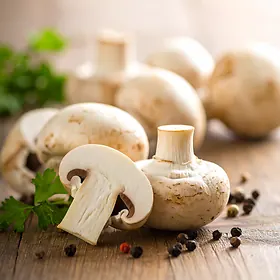 Fresh Button Mushrooms