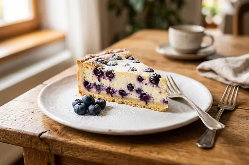 Blueberry Quark Cake