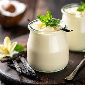 Vanilkový jogurt