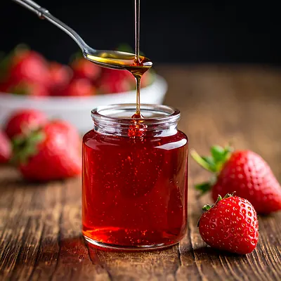 Jahodový sirup
