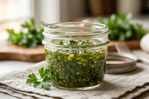 Chimichurri zielone