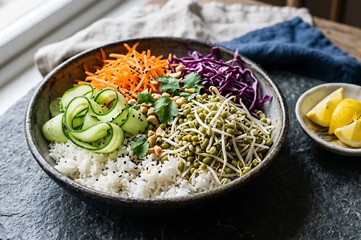 Khao Yum bez sosu budu
