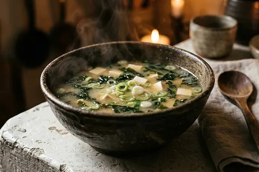 Makrobiotyczna zupa miso
