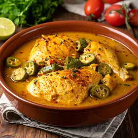 Frango com Quiabo