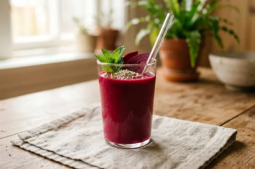 Detoksykujące smoothie z buraka