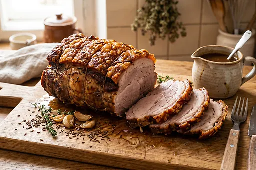 Roast Pork With Caraway