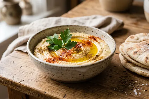 Hummus s římským kmínem
