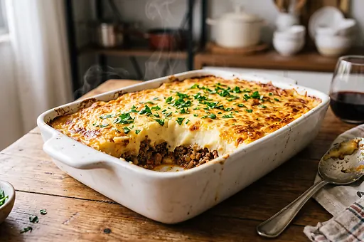 Brazílsky escondidinho s mletým mäsom