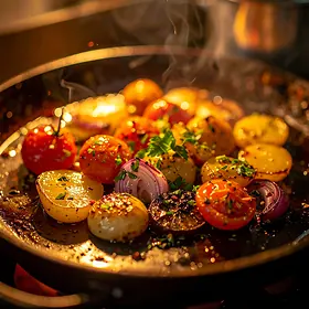 Sauteing - quick frying technique