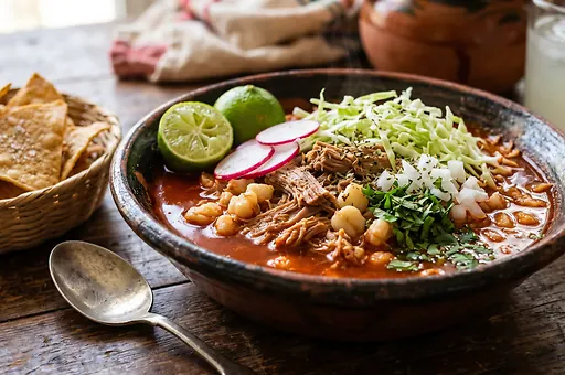 Pozole Rojo with Pork
