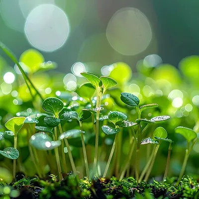 Garden cress - peppery herb full of vitamins