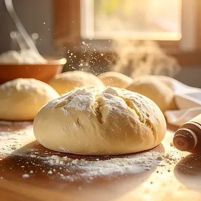 Yeast dough - foundation of traditional baking
