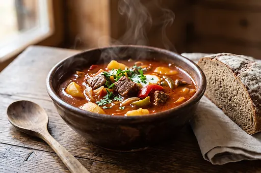 Zupa gulaszowa po niemiecku