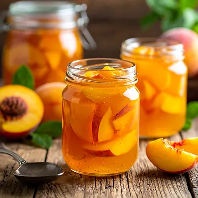 Kompot brzoskwiniowy