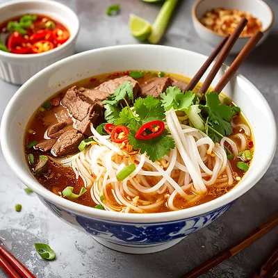 Bún bò Huế - pikantna zupa z Huế