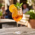 Bezalkoholowy spritz z pomarańczy