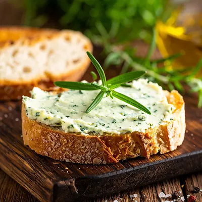 Herb butter - flavored delight