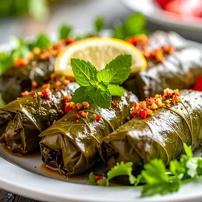 Dolma - tureckie nadziewane warzywa