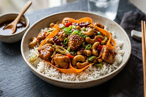Kung Pao Chicken with Cashews
