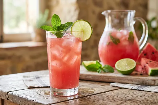 Watermelon agua fresca
