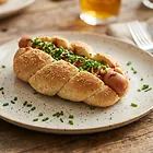 Serowy hotdog
