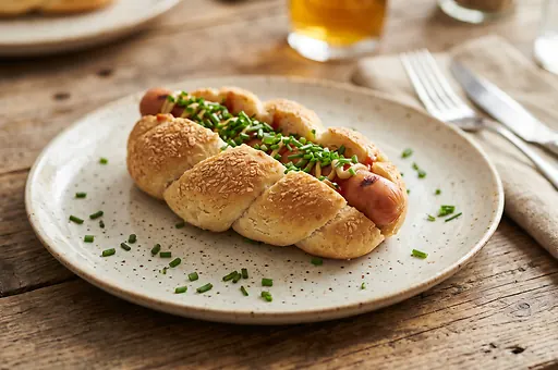 Sýrový hotdog