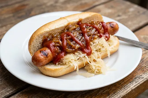 Pravý newyorský hotdog