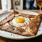 Galette complète z szynką, jajkiem i serem