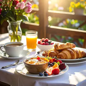Brunch - śniadanie z obiadem