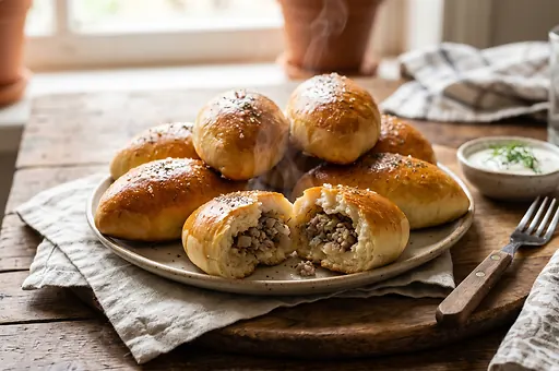 Homemade Pirozhki