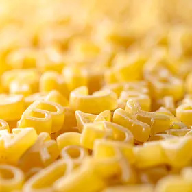Alphabet Pasta