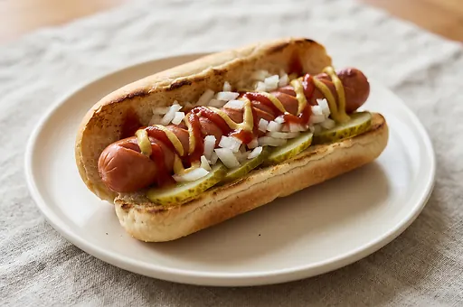 Klasický hotdog