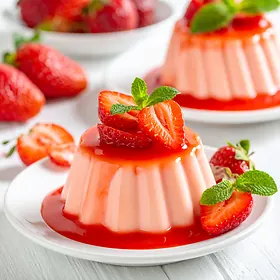 Topping truskawkowy