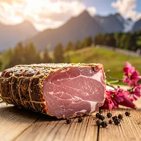 Tyrolean speck - Alpine cured meat