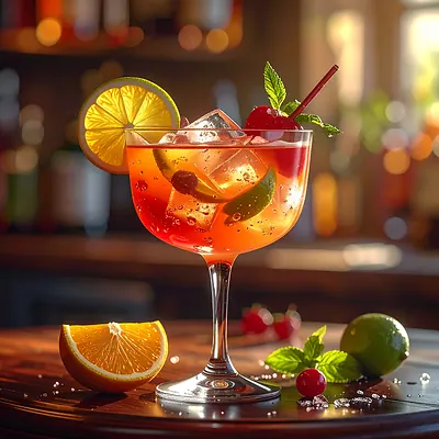 Cocktail - the art of mixed drinks