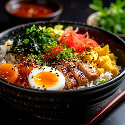 Donburi - japońska miska ryżowa
