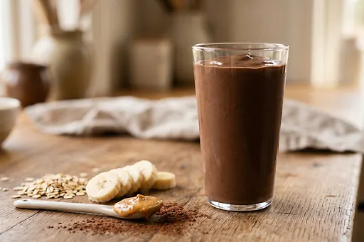 Czekoladowe smoothie proteinowe