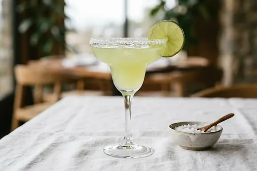 Klasyczna Margarita z soloną krawędzią