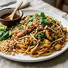 Pad thai z kurczakiem