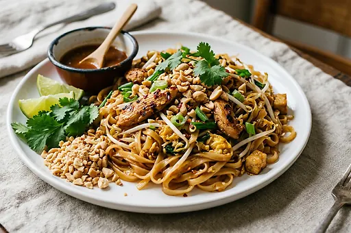 Pad Thai with Chicken