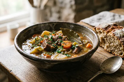 Irish stew with lamb