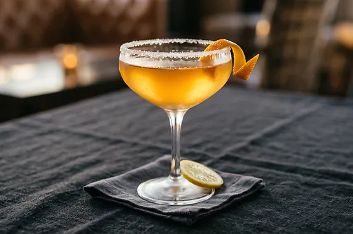 Sidecar z koniakiem i Cointreau